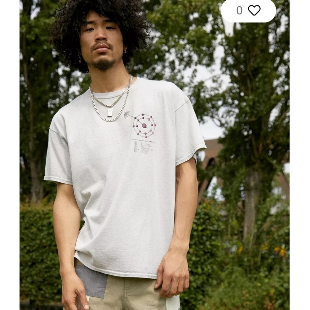 BDG Urban Outfitters Zodiac Myths Mens Tee Size Large